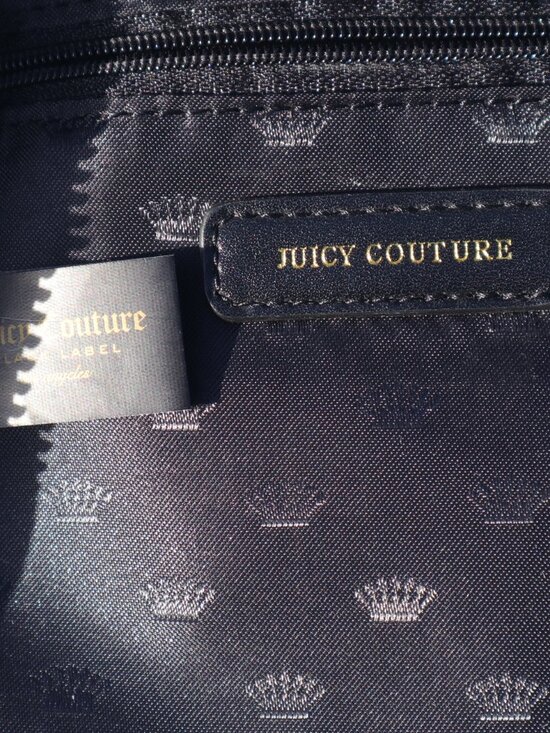 Juicy Couture Teal Velvet Mini Backpack with Crystal Logo main image 14